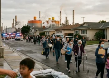 California chemical leak Garden Grove 2026